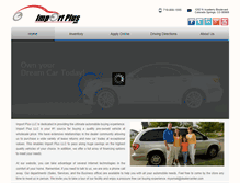 Tablet Screenshot of importplus.net